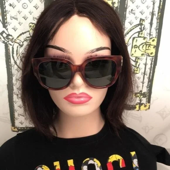 New Authentic Gucci Brown Sunglasses GG0142SA 002 New Authentic Gucci Brown Sunglasses GG0142SA 002 main image 2